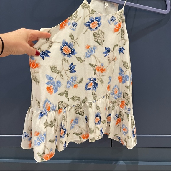 Joie Derwen Floral Ruffle Tank XS - Picture 12 of 12